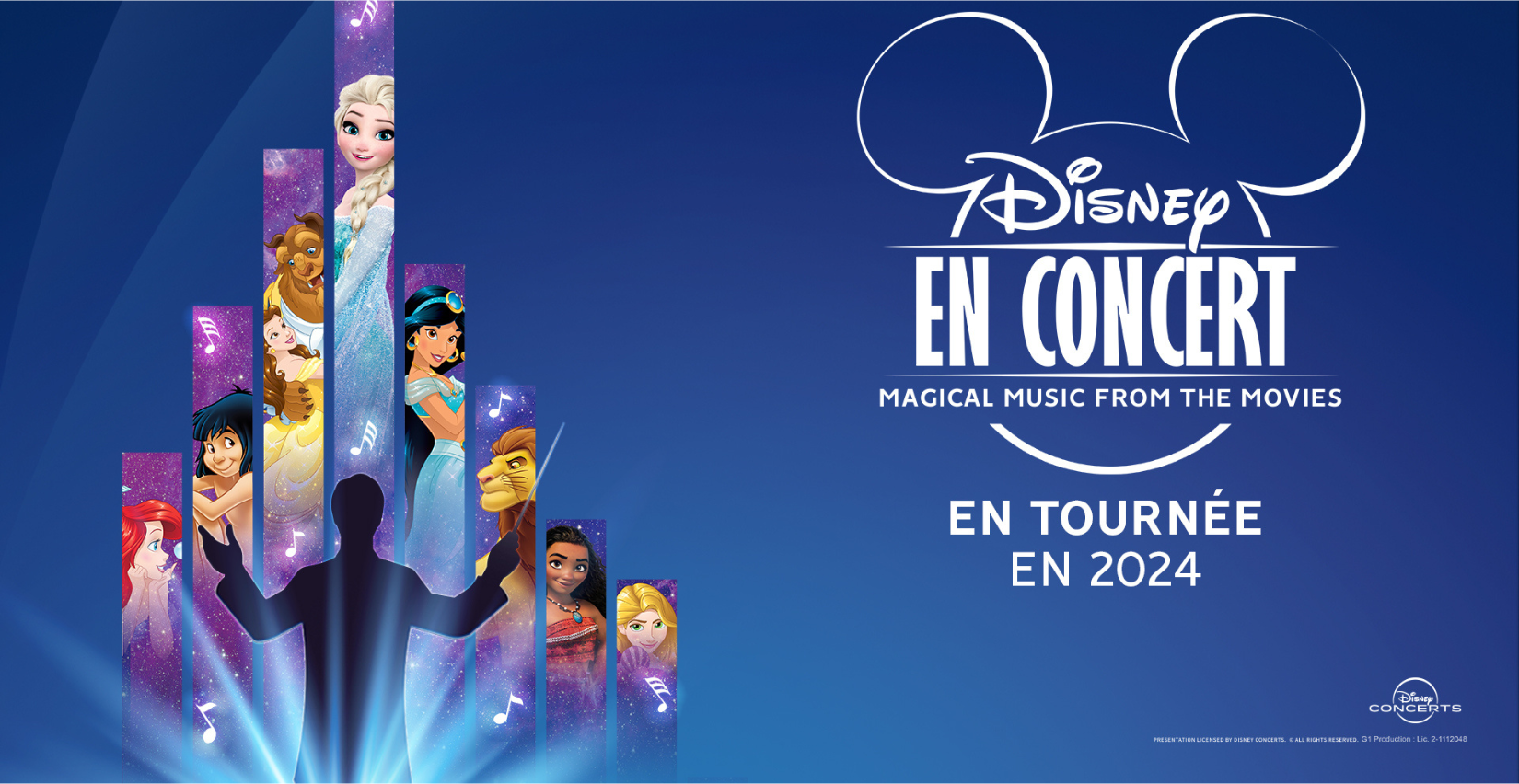 Spectacle Disney en Concert // en famille // Au Zénith de Nantes
