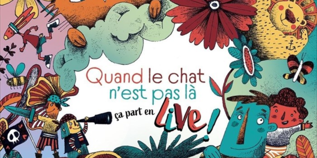 "Quand le chat n'est pas là, ça part en live !" : concert théâtralisé pour les 3-8 ans, au Théâtre de Jeanne à Nantes