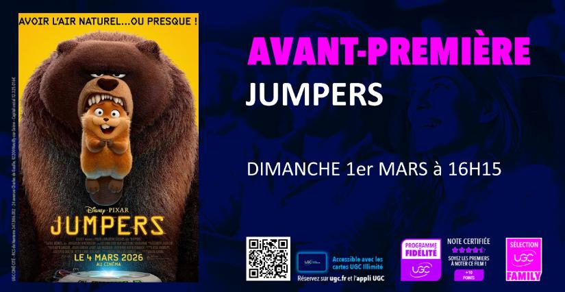 Avant-première du film "Jumpers" au UGC Ciné Cité Atlantis de St Herblain