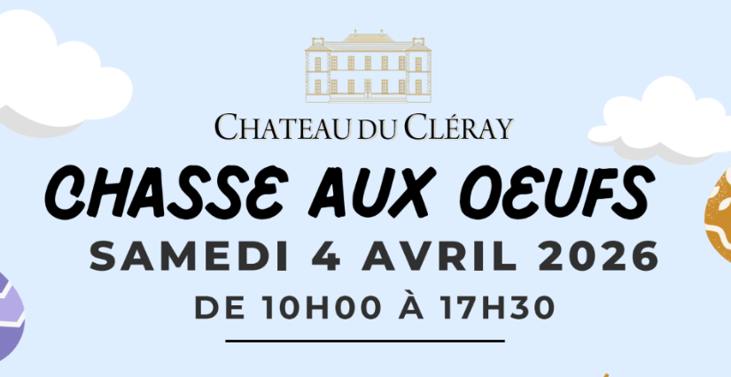 Chasse aux œufs au Château du Cléray à Vallet