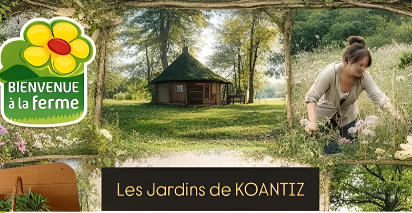 Printemps à la ferme : Les Jardins de Koantiz à Massérac