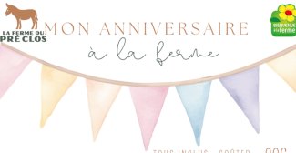 Fêter son anniversaire à La Ferme du Pré Clos, à Corcoué-sur-Logne