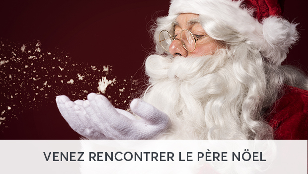 Rencontre avec le Père Noël à Auchan Nantes Saint Sébastien