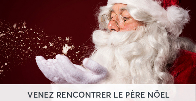 Rencontre avec le Père Noël dans les galeries d'Aushopping Trignac kidklik 44 nantes