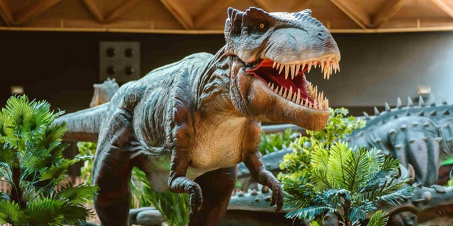 Le Monde des Dinosaures, exposition de dinosaures animés, sortie en famille  à Bordeaux