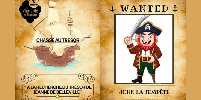 Chasse au trésor pour les enfants : "À la recherche du trésor de Jeanne de Belleville", à Clisson kidklik 44