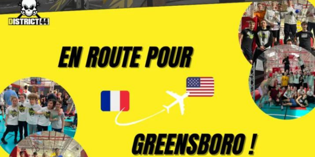 En route pour Greensboro aux Etats-Unis avec District44 à Nantes