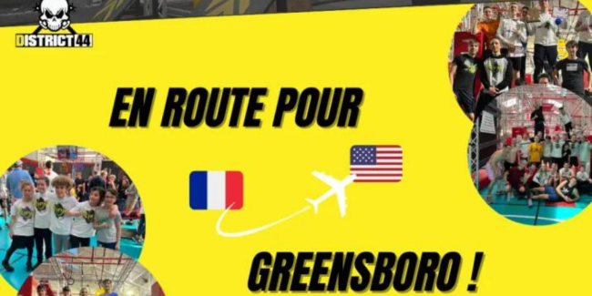 En route pour Greensboro aux Etats-Unis avec District44 à Nantes 