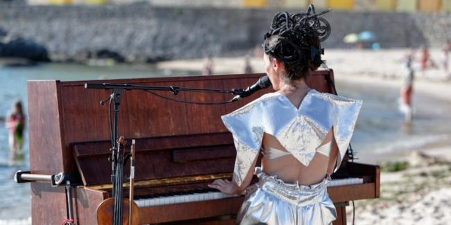 Géoloconcert de Delphine Coutant au Domaine de la Garenne Lemot