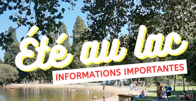 L'été au lac de Saint Lyphard : baignade surveillée pour une sortie famille réussie !