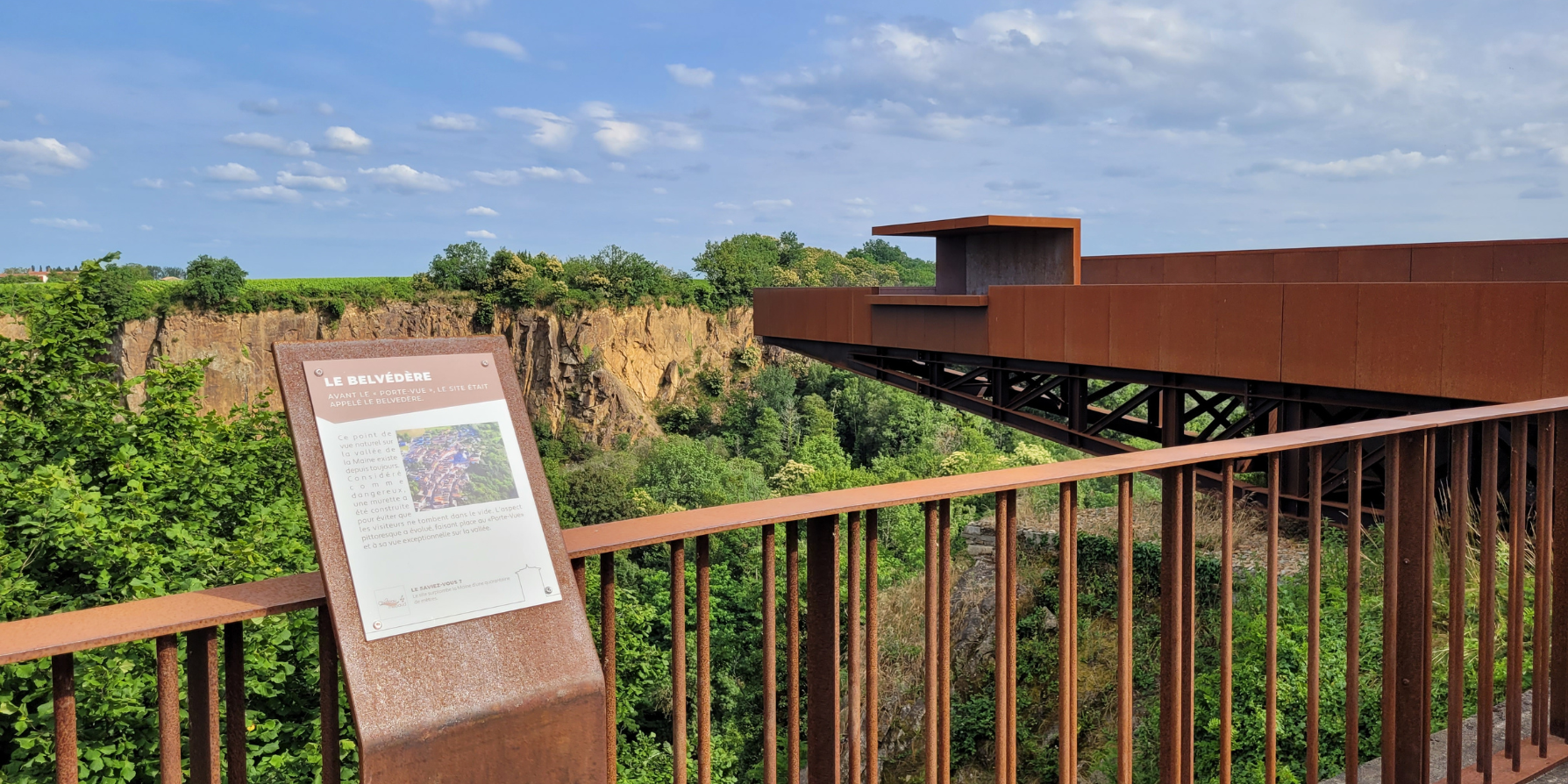 Laissez-vous conter le porte-vue de Pont Caffino // En famille // Château-Thébaud