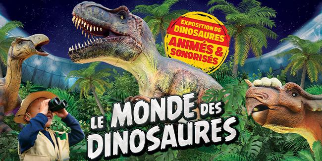 Exposition : le Monde des Dinosaures à Nantes // dès 2 ans