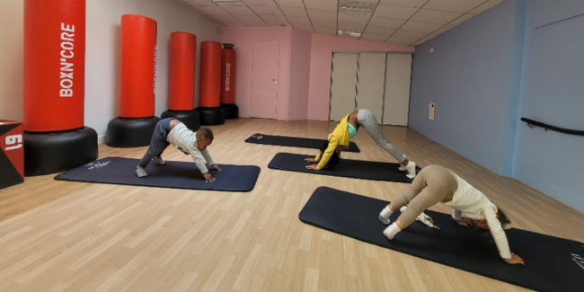 Stage de fitness pour les 3-7 ans pendant les vacances avec Kid Fitness à Nantes