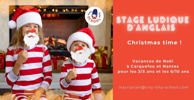 "Christmas time", stages d'anglais avec Tiny Tiny school