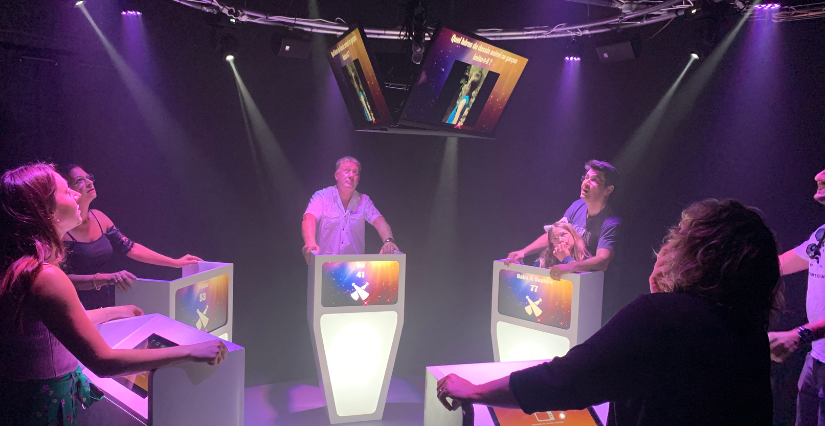 TV Quiz : un jeu indoor, comme sur un plateau télé, à Nantes