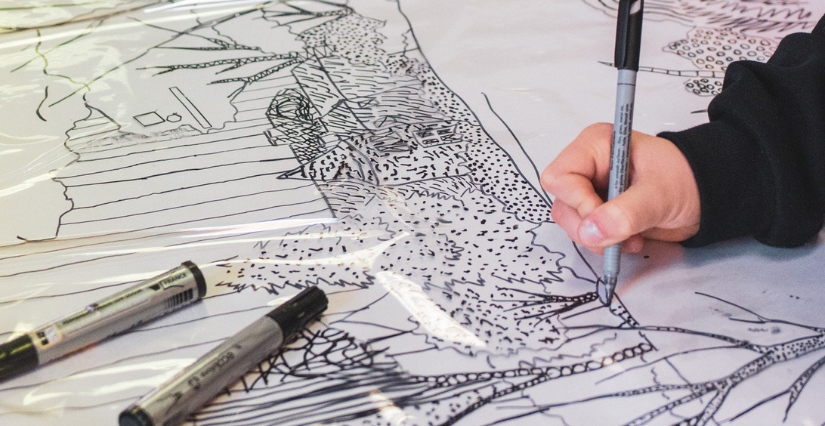 Atelier « Dessine ton patrimoine » au Domaine de la Garenne Lemot à Gétigné