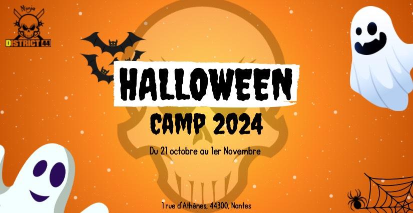 Halloween Camp Ninja pour les 5-16 ans avec District 44