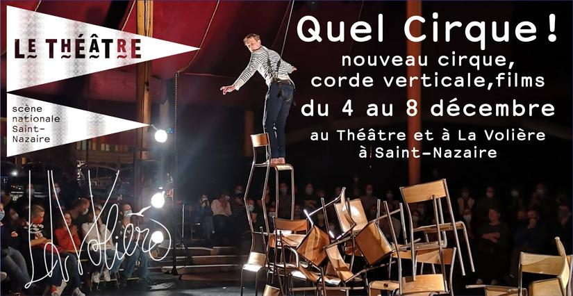 Quel cirque! c'est l'événement famille au Théâtre de Saint-Nazaire