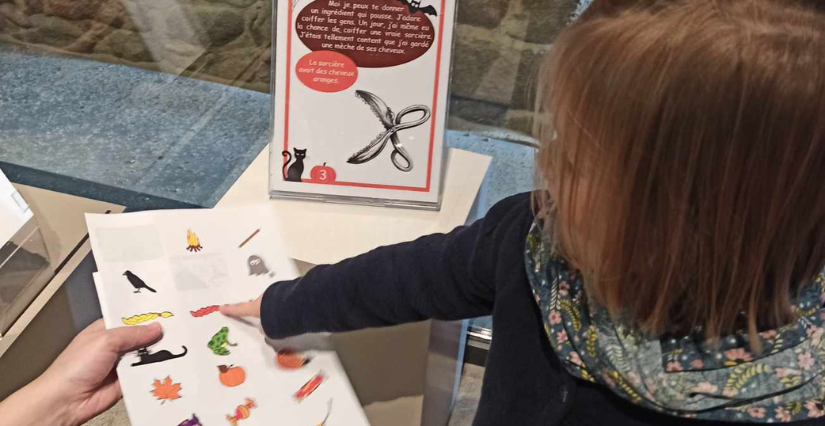 "Conte à l'envers": un jeu en autonomie pour les 4-6 ans, au Musée des Marais Salants à Batz-sur-Mer