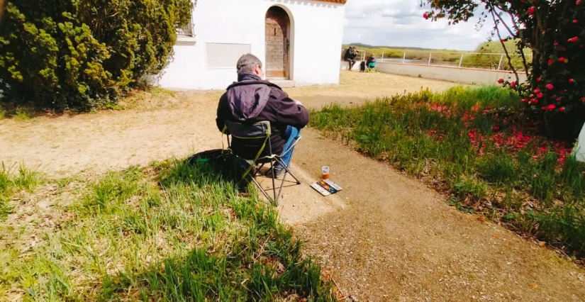 "Aube artistique au Pavillon" : sortie nature en famille pour les créatifs, à la Maison du Lac de Grand-Lieu.