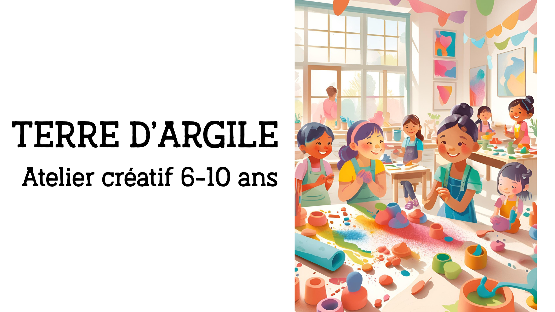 Ateliers créatifs : "Terre d'argile" à Terre d'Estuaire, Cordemais