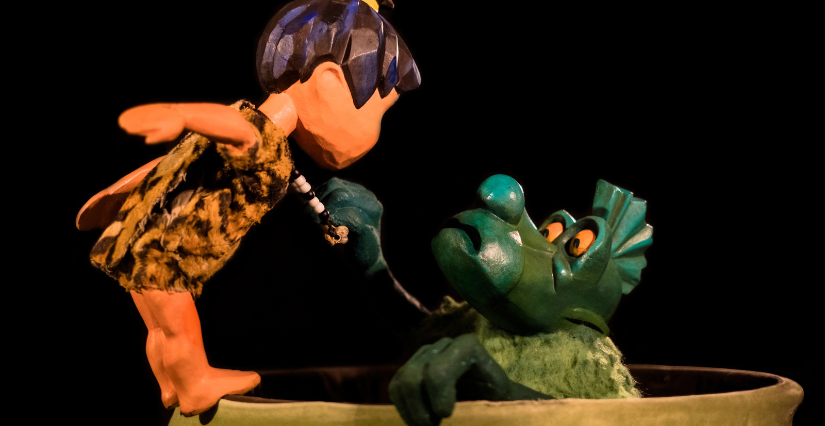 "Anga fils du feu", spectacle jeune public au Théâtre de la Cachette à Nantes "Anga fils du feu", spectacle jeune public au Théâtre de la Cachette à Nantes