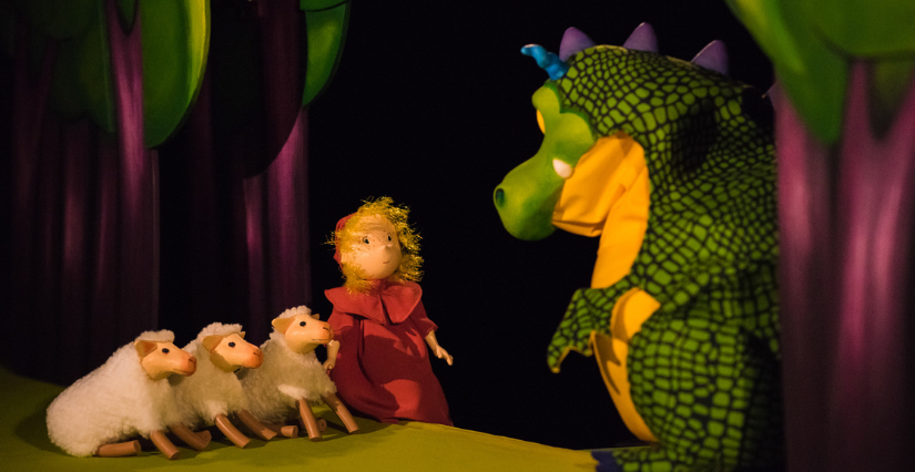 "Gigote et le dragon", spectacle jeune public au Théâtre de la Cachette à Nantes "Gigote et le dragon", spectacle jeune public au Théâtre de la Cachette à Nantes