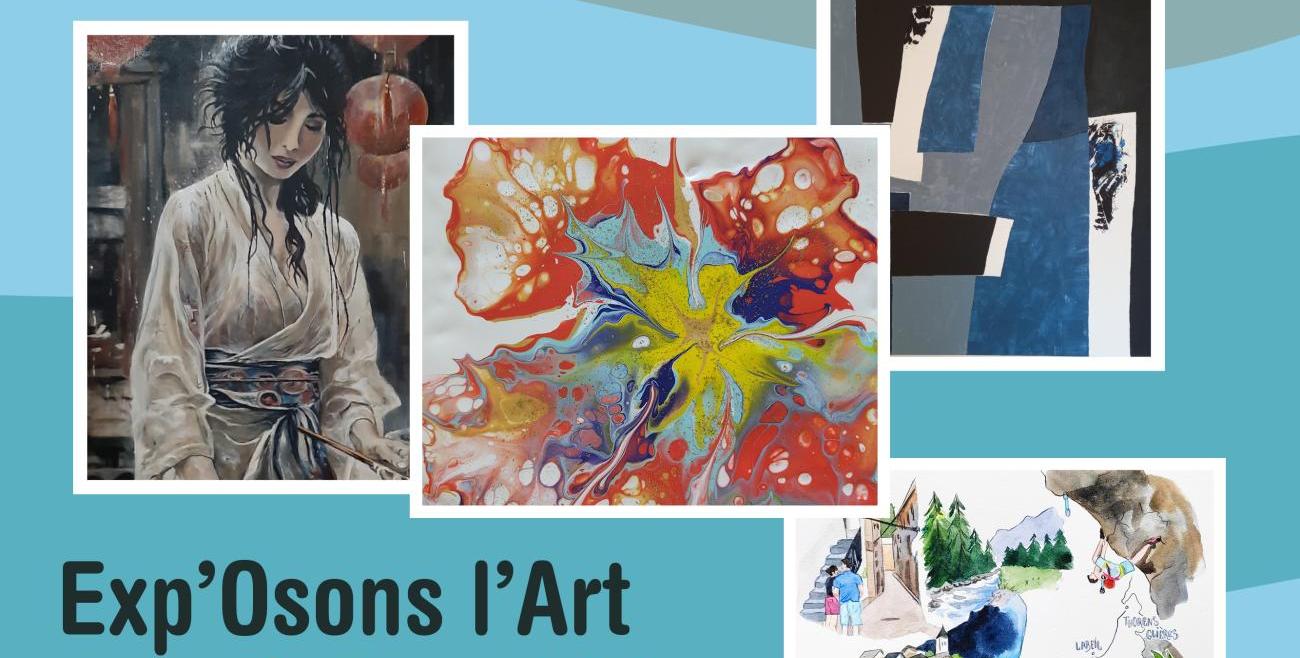Exposition « Exp'Osons l'Art à Grand Lieu », à La Maison des Pêcheurs du lac de Grand Lieu - La Chevrolière