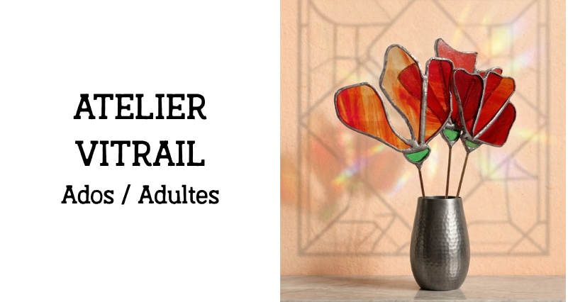 Initiation au vitrail Tiffany, un atelier créatif pour les ados/adultes, à Terre d'Estuaire, Cordemais
