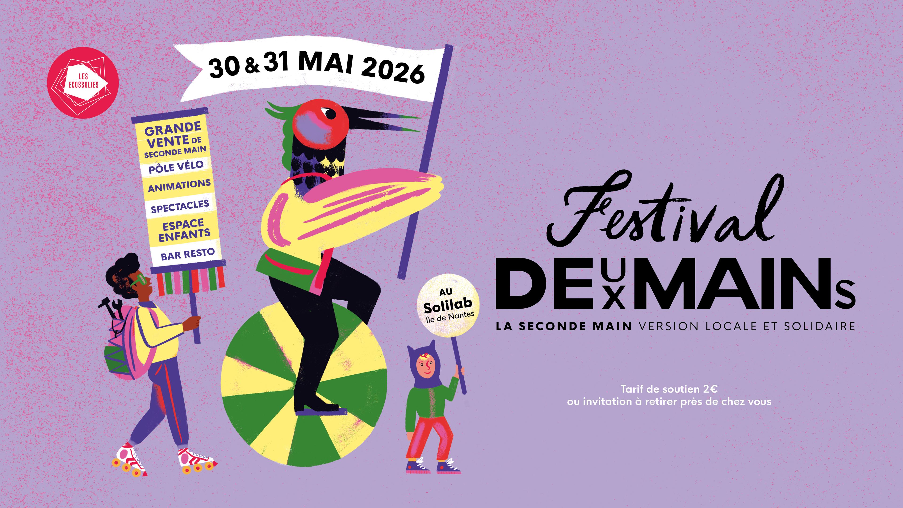 Festival "Deux mains" 2026 à Nantes 