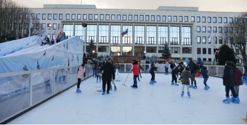 Patinoire de Noël à Saint Nazaire