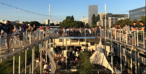 Guinguette du Belvédère - en famille - à Nantes