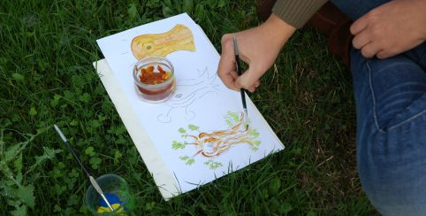 Atelier d'éveil pour les petits : "Poissons migrateurs, à Terre d'Estuaire, Cordemais